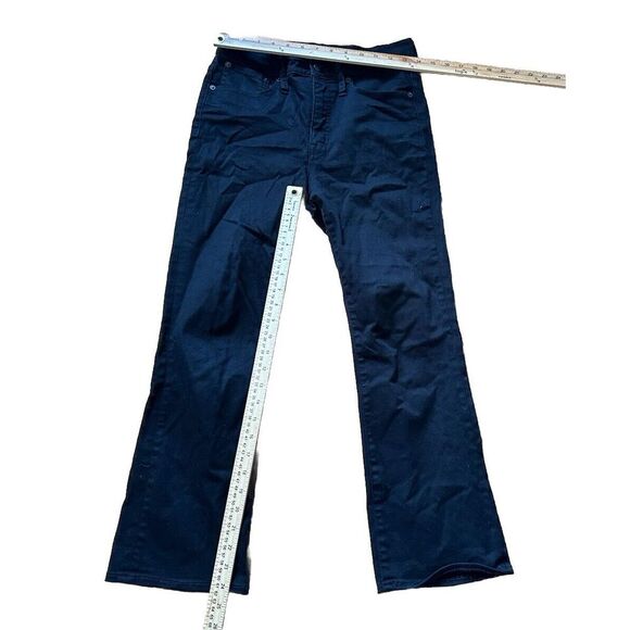 Madewell Womens Jeans Black Size 27 Cali Demi-Boot Stretch Denim Cotton Blend - Picture 4 of 10